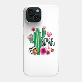 Stuck On You T Shirt Valentine T shirt For Women Phone Case