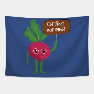 eat beet, not meat Tapestry