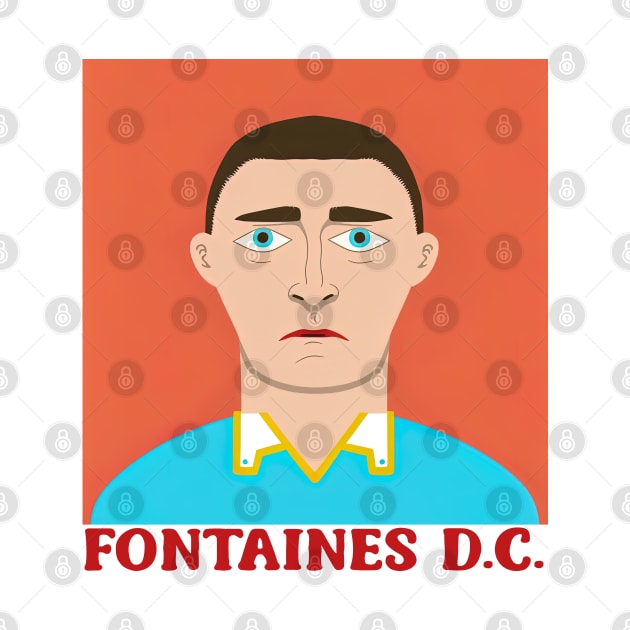 Fontaines DC • • Retro Fan Design by unknown_pleasures