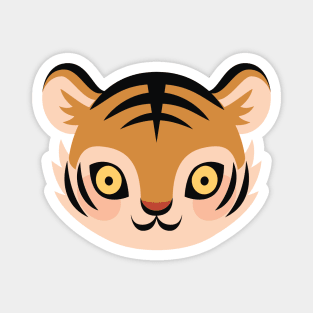 Cute tiger face Magnet