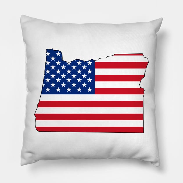 Oregon USA Pillow by somekindofguru