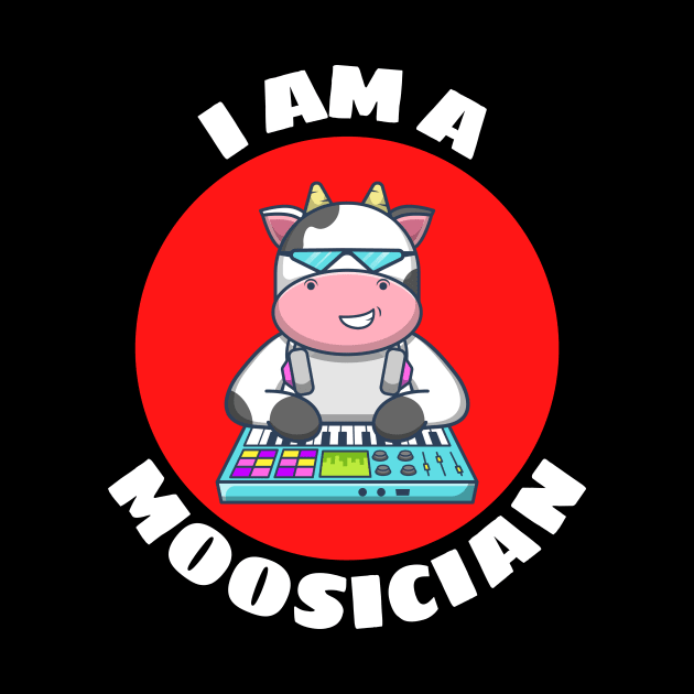 I Am A Moosician | Cow Pun by Allthingspunny