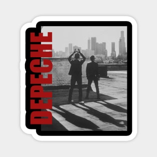 Depeche Mode Magnet for Sale by DanutaBuch