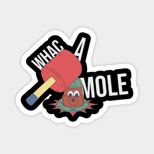 Whac a Mole - Beaver Mallet - Carnival Game Magnet