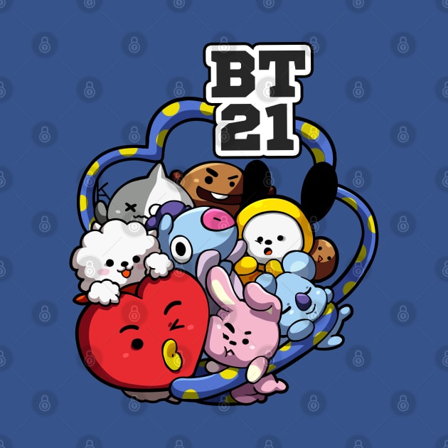 BT21 Hug by Carla S.D.