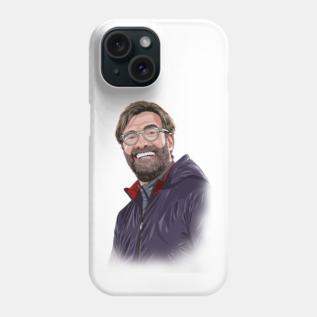 Jürgen Klopp Phone Case by Ades_194