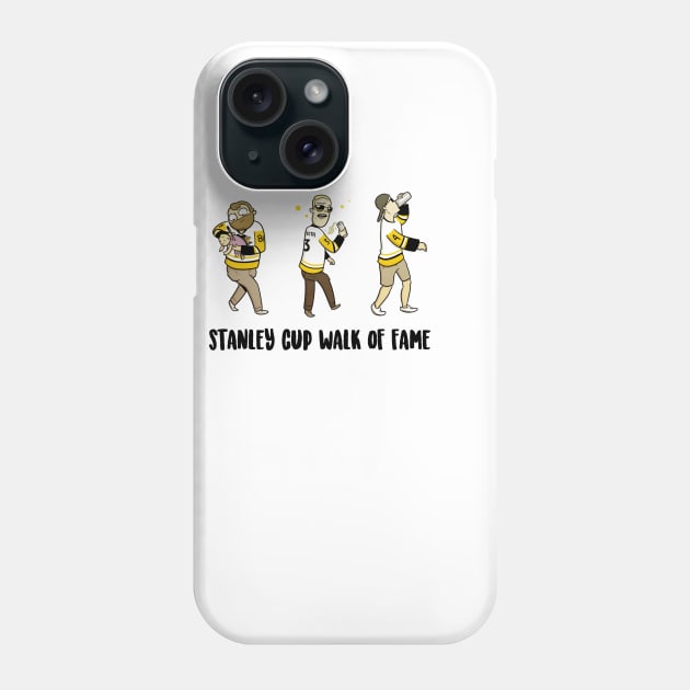 Stanley Cup Walk of Fame (light) Phone Case by City Folk Merch