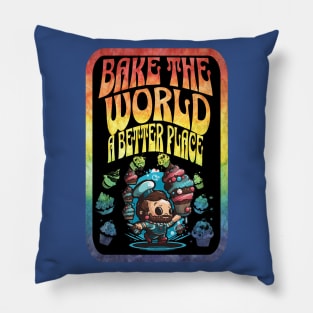 You Bake The World A Better Place | Cupcakes Pillow