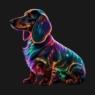 Neon Dachshund T-Shirt