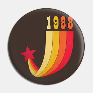 Vintage 1988 Pin