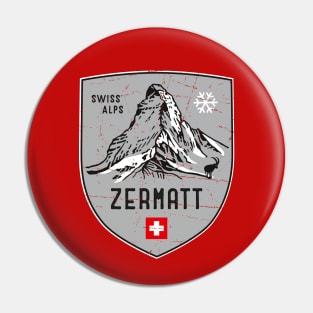 Emblem Zermatt Pin