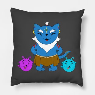 Mateo The Cat Elder Pillow