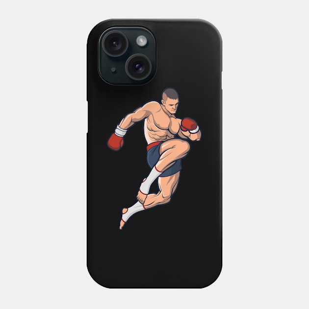 Muay Thai Fighter Phone Case by TambuStore