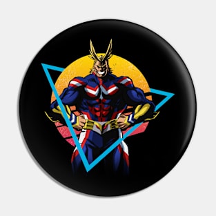 Iida's Speed of Justice Pay Tribute to the Swift Hero's Dedication on a Tee Pin