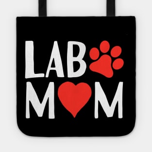 Lab Mom Love Labrador Dog Tote