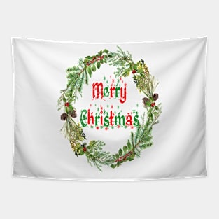 Merry Christian Tapestry