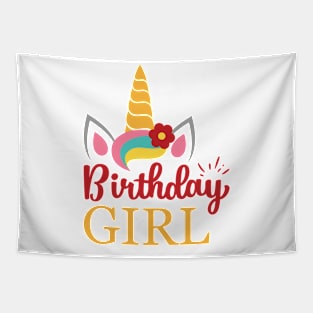 Baby Unicorn typography Designs for Clothing and Accessories Tapestry