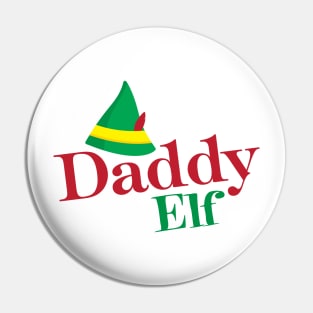 Daddy Elf Pin