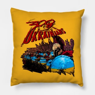 300 Ukrainians Pillow