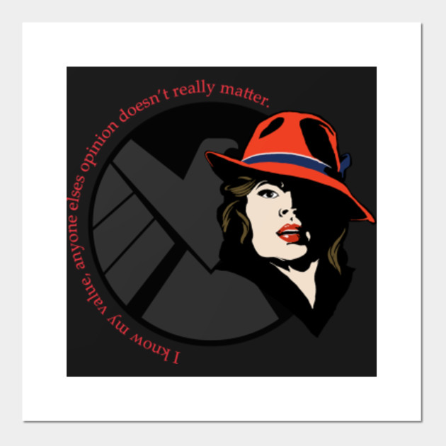The Value Of Red Agent Carter Poster Und Kunst Teepublic De The Value Of Red Agent Carter Poster Und Kunst Teepublic De