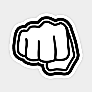 Bro Fist Emoji BroFist Fist Bump Knuckles Magnet