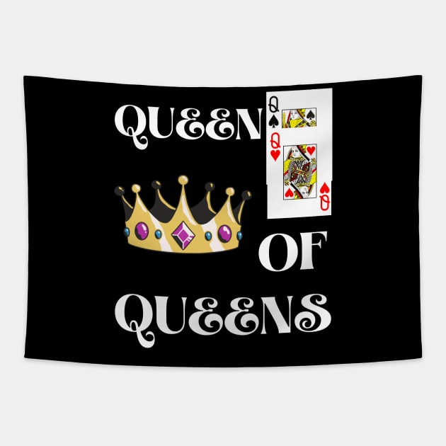 QUEEN OF QUEENS DESIGN Tapestry by The C.O.B. Store