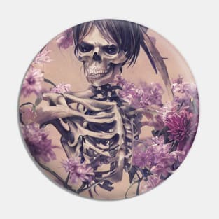 Bones and Botany Pin