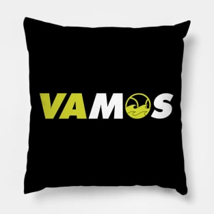 VAMOS Let's Go Tennis Design by CoVA Tennis Pillow