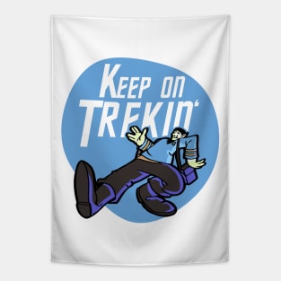 Keep on Trekin' Tapestry