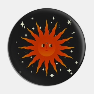 Seven Eyed Sun V1 Pin