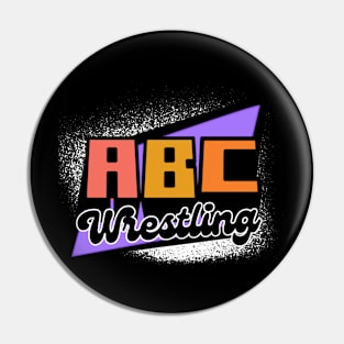 ABC Wrestling Pin