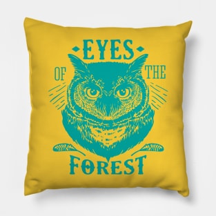 Eyes Of The Forest Pillow