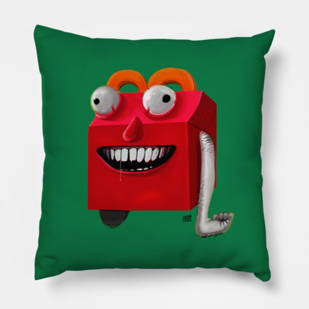 Ugly Happy Meal Pillow by MatheussBerant