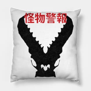 Kaiju monster gipsy Pillow