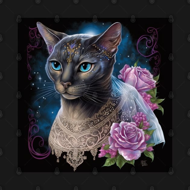 Goddess Abyssinian Cat by Enchanted Reverie