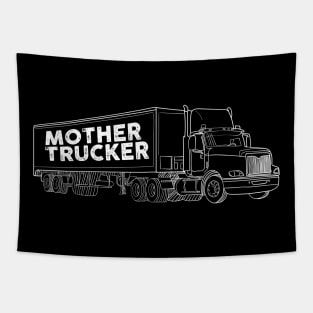 Mother Trucker Tapestry