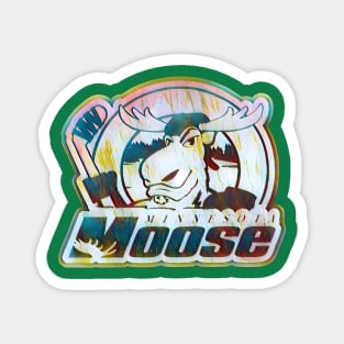 Minnesota Moose Hockey Magnet