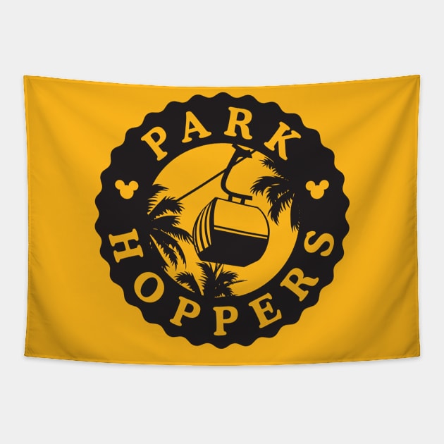 Park Hoppers Tapestry by cohale