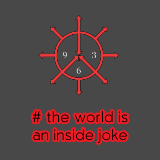 The World Is an Inside Joke T-Shirt