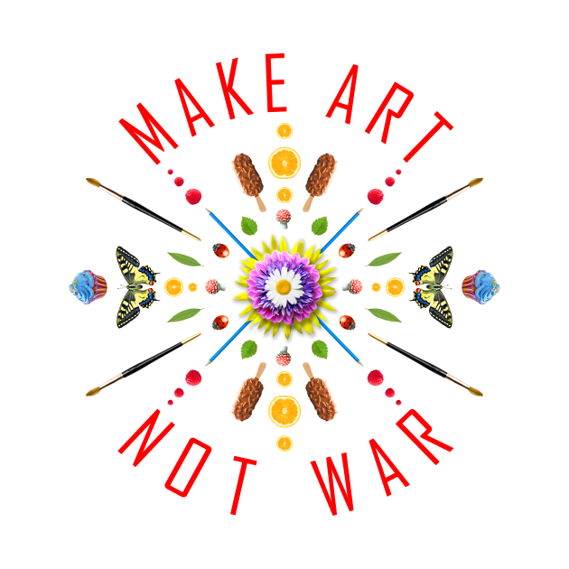 Make art Not war by Bomdesignz