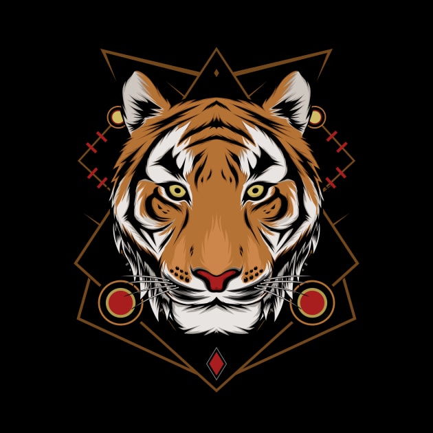 The Tiger Face by AGORA studio