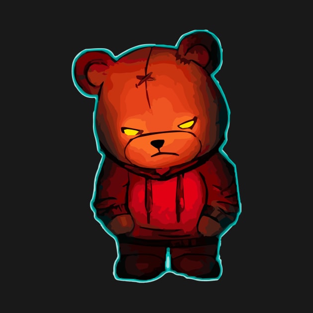 Cool angry bear by URSUS