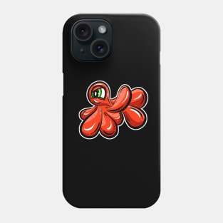 The Blobs - Red Smirk Monster Phone Case