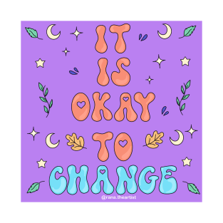 It is okay to change T-Shirt