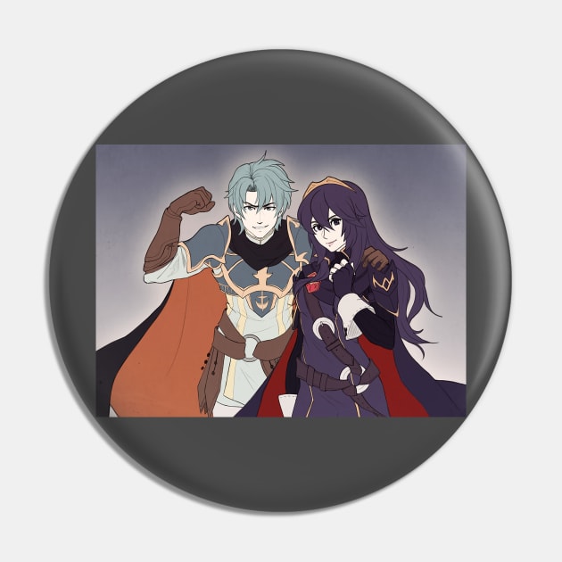 Fire Emblem Awakening and Sacred Stones Pin by IUBWORKS