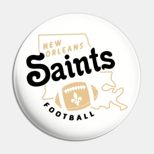 New Orleans Saints Football Pin