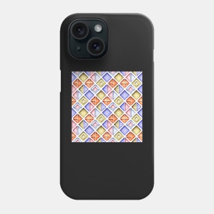 Colorful 3d Geometric Pattern, Crazy Design Phone Case