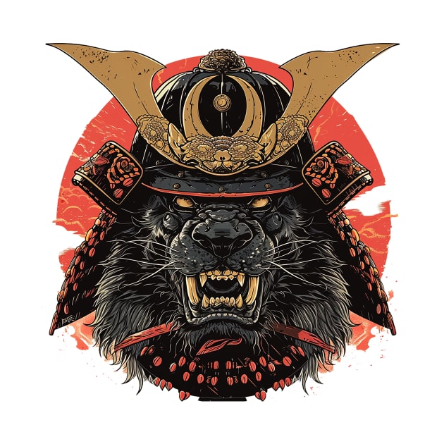 samurai black lion by sample the dragon