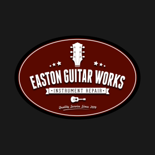 Easton Guitar Works Shop Sign Logo T-Shirt