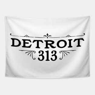 Detroit 313 Tapestry